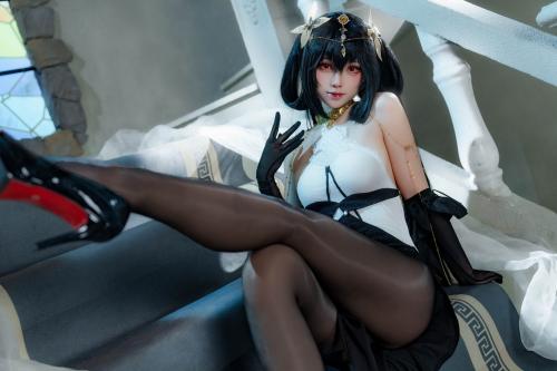 [Cosplay] Komaki Xiaojuan 大大卷卷小卷 – Azur Lane Chinhai Dress 碧蓝航线 镇海礼服