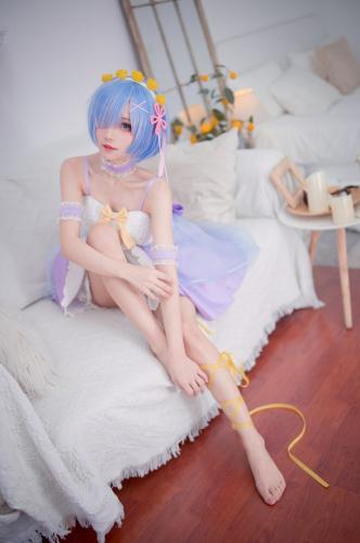 [Cosplay] Hana 花柒 – Rem Clear Dress 蕾姆CLEAR DRESS
