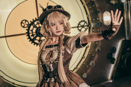 [Cosplay] Rabbit Zzz 兔子Zzz不吃胡萝卜 – Steam Girl 蒸汽少女