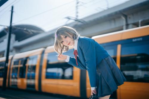 [Cosplay] Hana 花柒 – Tang Keke School Uniform 唐可可校服