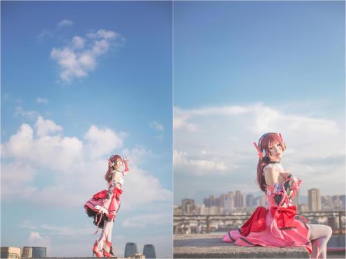 [Cosplay] Kita Kitano 北之北 – Overwatch Magical Girl D.Va 守望先锋-魔法少女D.VA