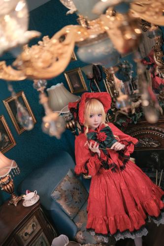 [Cosplay] Hana 花柒 – Rozen Maiden Shinku 蔷薇少女真红