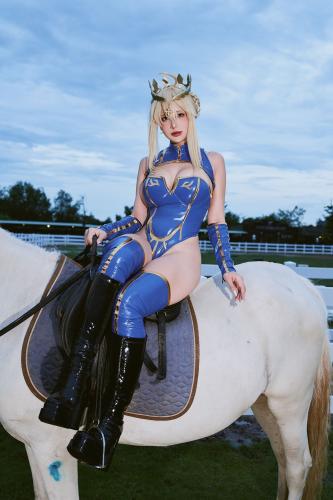 [Cosplay] Puypuy – Lancer Artoria Knight