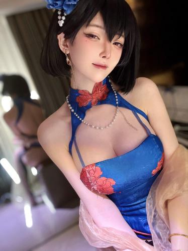 [Cosplay] 一小央泽 – 碧蓝航线 建武 旗袍