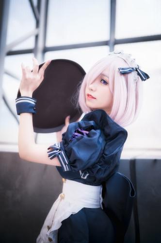 [Cosplay] Yuko Imoen 芋圆侑子 – Black Gun Maid Selfie 黑枪呆女仆自拍