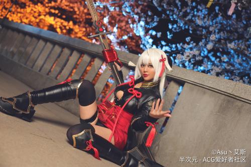 [Cosplay] Asu 艾斯 – Demon God Okita Souji 魔神冲田总司