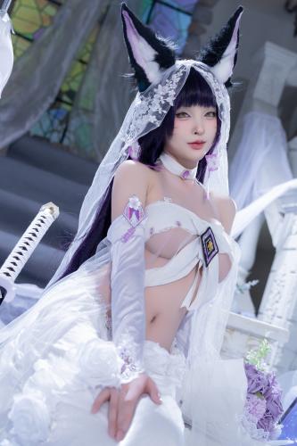 [Cosplay] 清水由乃 – 碧蓝航线 武藏 紫藤花