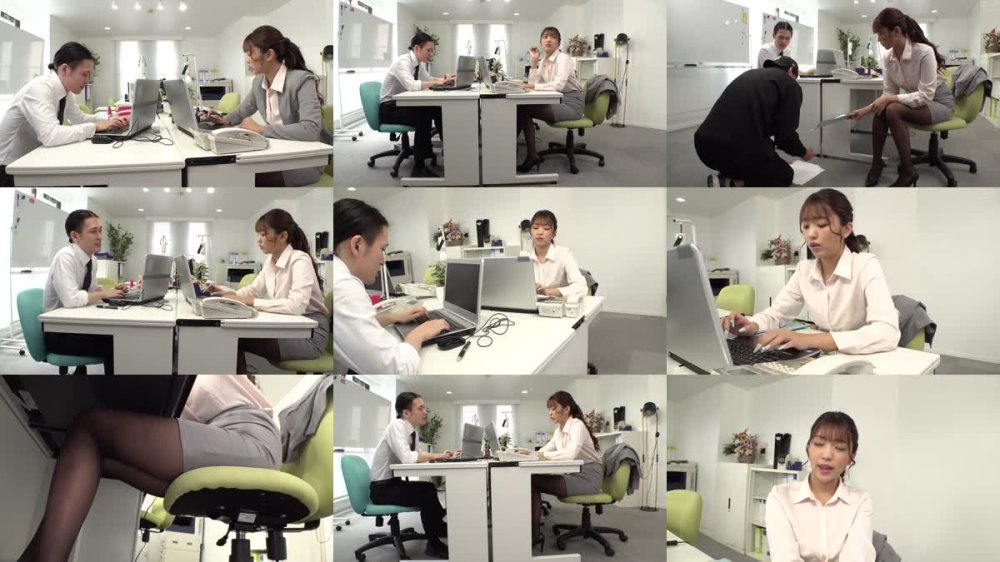 +++ [FHD] HALT-068 休日出勤中、脚長爆美女上司の履きっぱなしムレムレ黒パンストに包まれたパーフェクト美脚とTバック履きっぱなしデカ尻誘惑に我慢できずに何度もぶっかけ射精と逆らえず連続中出し！ 木下ひまり