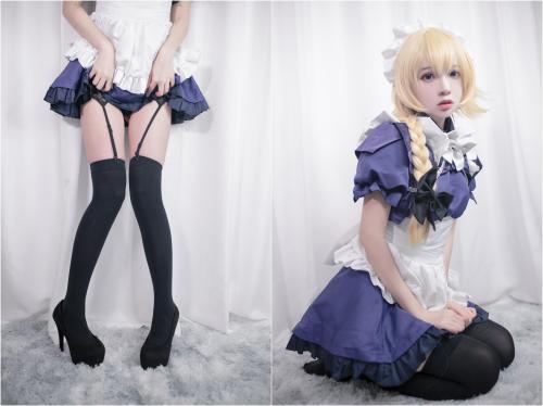 [Cosplay] Fengmaoss 疯猫ss – Jeanne d’Arc Maid 贞德女仆