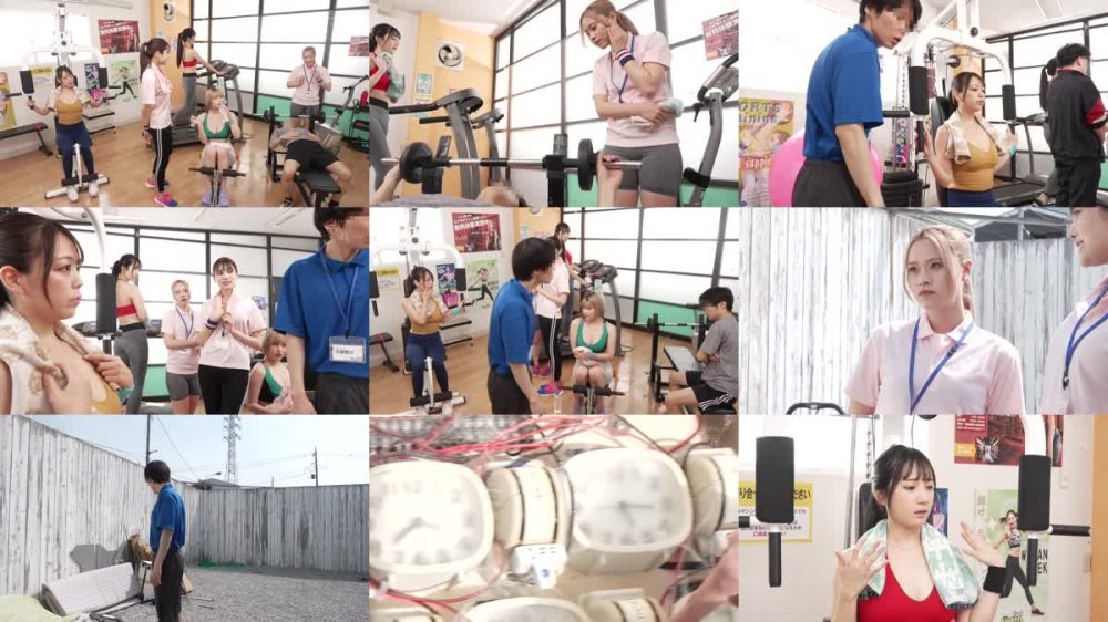 +++ [FHD] HSODA-091 時間停止ジム。時間を止める事ができる神装置で好きな時に挿れたり、止めたりし放題。