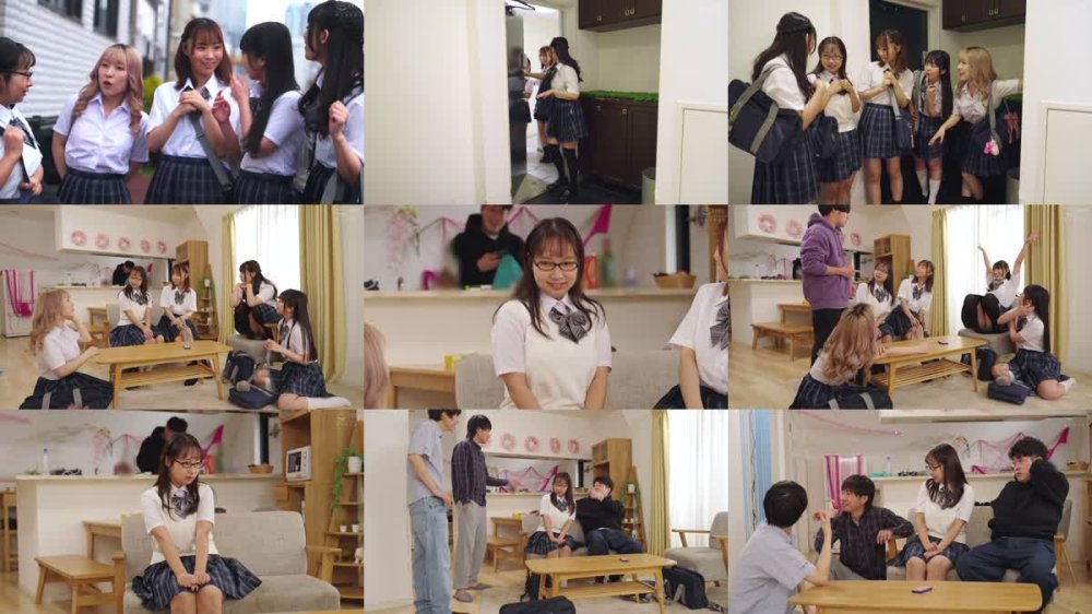 +++ [FHD] HUNTC-440 地味子なのに初めてのセックスで経験人数が一気に5人！クラスの地味子が誘われた初めての乱交パーティー。2 ヤリマン女子が当然の様にセックスをする中…