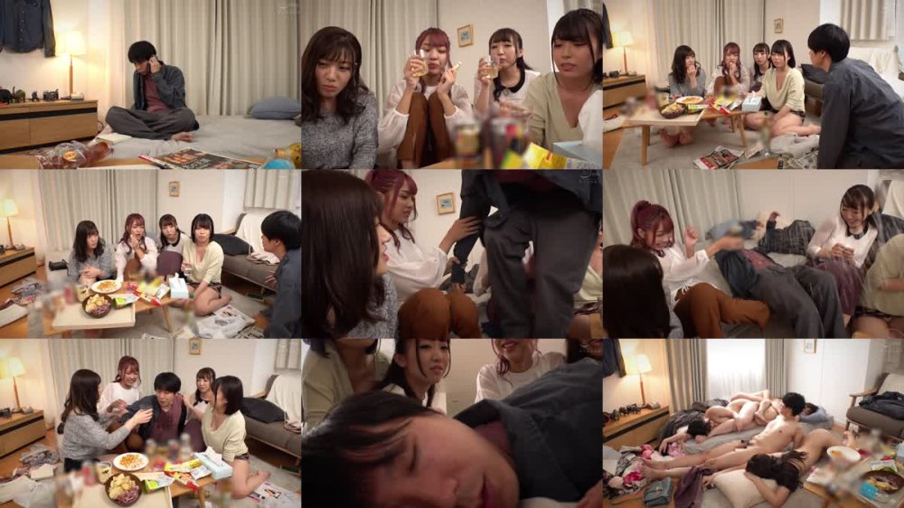 +++ [FHD] HHF-084 朝起きたら目の前に全裸美女集団！思い出す前に始まる早朝おかわりハーレム乱交で中出し放題BEST