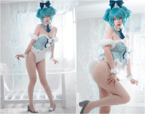 [Cosplay] Fengmaoss 疯猫ss – Miku Hatsune Bunny miku初音兔女郎
