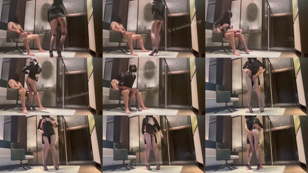 +++ XB-754 淫妻的黑絲誘惑性感舞蹈玉足挑逗狠狠後入