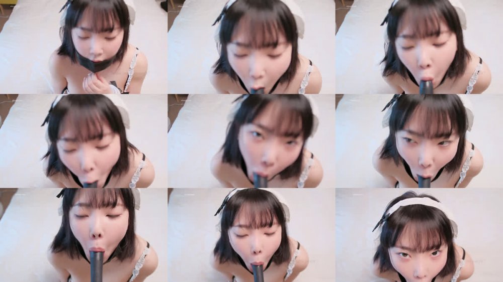 ⚫️ 最新流出，巨乳女神【Inkyung姜仁卿】粉絲樹福利，女僕少女自慰喘息，高價PPV自慰抽搐