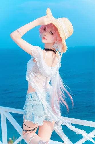 [Cosplay] Shika小鹿鹿 鸣潮 长离 海