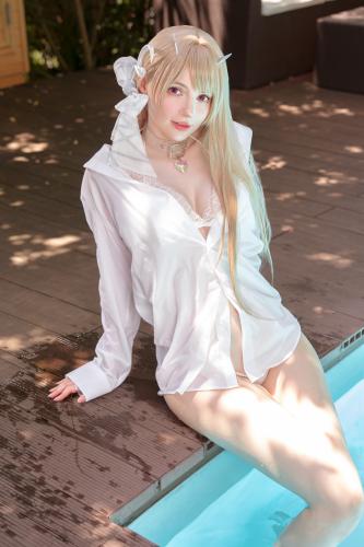 [Cosplay] Peach milky Viper bikini