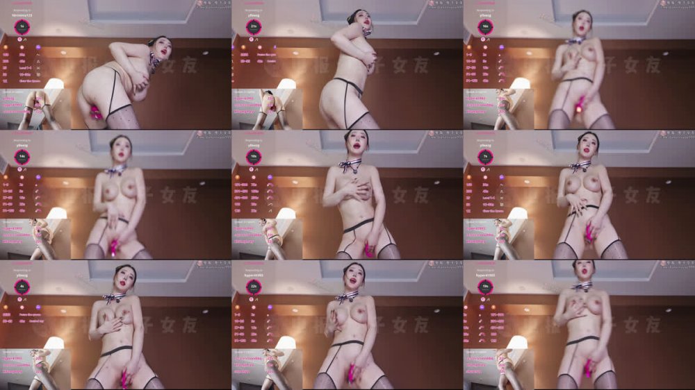 ✨ 【StripChat】9.13最新流出國產主播「AYW-21」開票秀，黑絲寂寞空姐制服排卵期欠操做愛