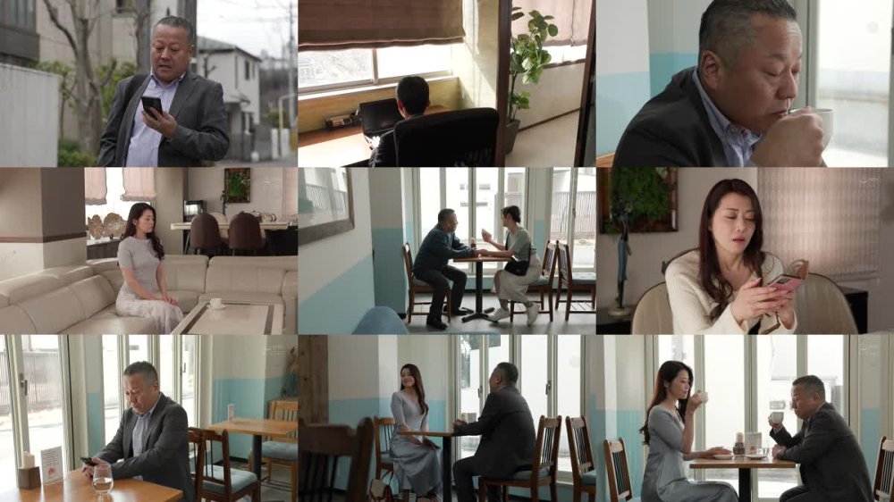+++ [FHD] JUR-480 既婚者マッチングアプリで出逢った中年男女の濃密に愛し合った不倫記録ー。 珈琲のように深く、苦い二度目の恋に溺れた二人ー。 北条麻妃