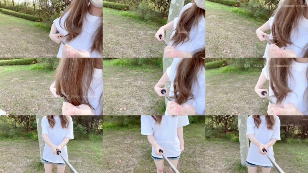 ⚫️ 最新流出，05年反差女大，變態露出少女【洛淼淼】定製露出福利，無躲避路段裸奔