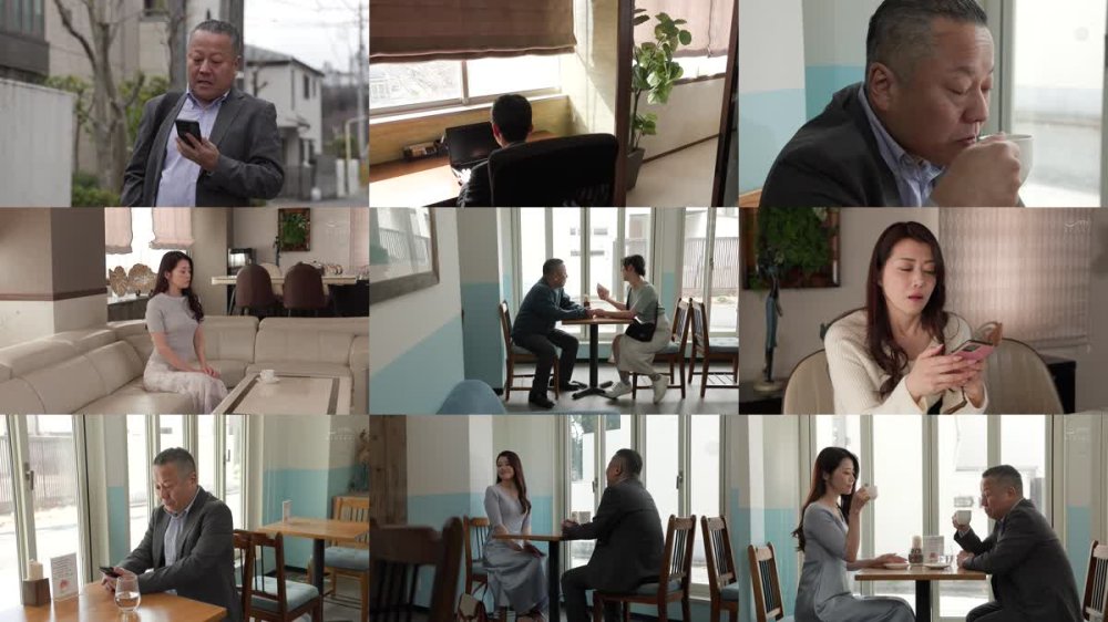 +++ [FHDC] JUR-480 既婚者マッチングアプリで出逢った中年男女の濃密に愛し合った不倫記録ー。 珈琲のように深く、苦い二度目の恋に溺れた二人ー。 北条麻妃