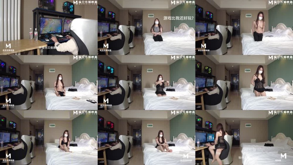 +++ M-197 電競房遊戲OR人妻3P亂交前後夾擊輪番射精