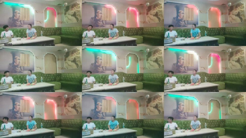 【AI增強】20210702_[原版]歌廳探花陳先生_約兩美女，兄弟一起沙發唱歌啪啪