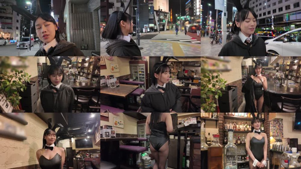 +++ [FHD] EBWH-270 身長171cm B90cm（F） 股下84cm 9頭身の笑顔ハジけるモデル体型 現役バニーガール巨乳新人 AVデビュー 蜂羽レム