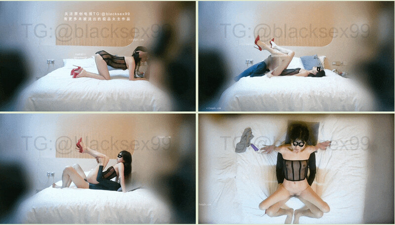 【重磅核彈】約啪大神【OOXXBLACK】，最新3部約啪極品模特，情趣黑絲紅色高跟鞋，禦姐范女神，膚白貌美，操的好爽