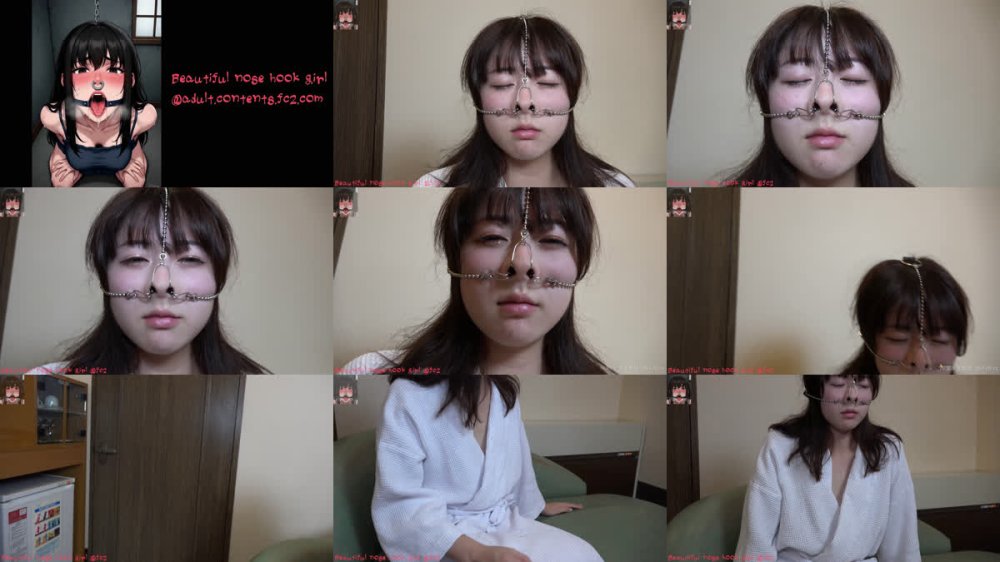 +++ FC2-PPV-4792277 かわいい鼻フックメス鼻豚ちゃん1人目 なこちゃん おとなしそうなおんなの鼻フックコスプレセックスｗ ★特典で無修正
