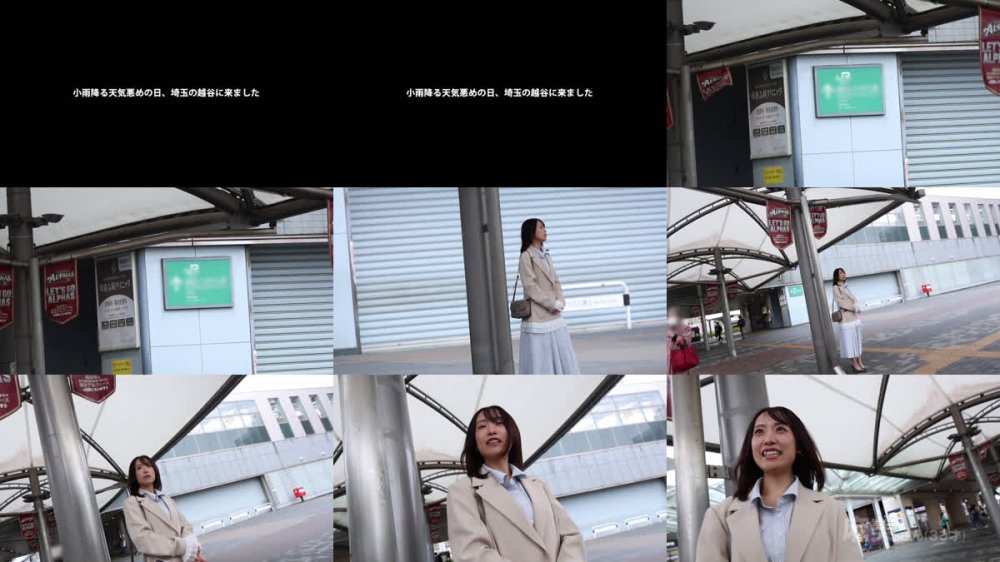 +++ [FHD] 336KNB-387 【ぶしゃっと！潮吹きスレンダー】バレたらバレたでいいから、とにかくえっちなことがしたくて来ちゃいました(笑) at埼玉県越谷市 越谷駅前