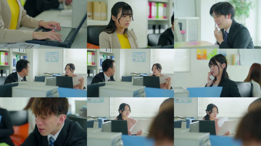 +++ [FHD] HUBLK-058 集団時間停止レ×プ オフィス編