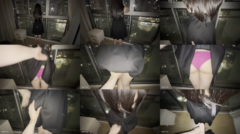 青春美眉 身材豐滿撅著大肥屁屁從落地窗操到床上 抓著脖子被猛懟呻吟不停 內射無毛粉穴[MP4/460MB]