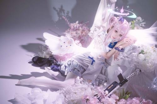 [Cosplay] 矢量鱼 蔚蓝档案 圣园未花 [27P-327MB]