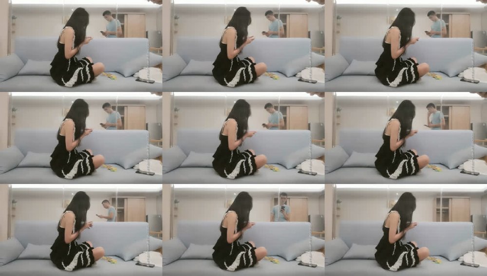 【AI增強】2020.8.18[千人斬探花]人氣爆棚cosplay裝扮lo娘洛麗塔返場秀，嬌小身材