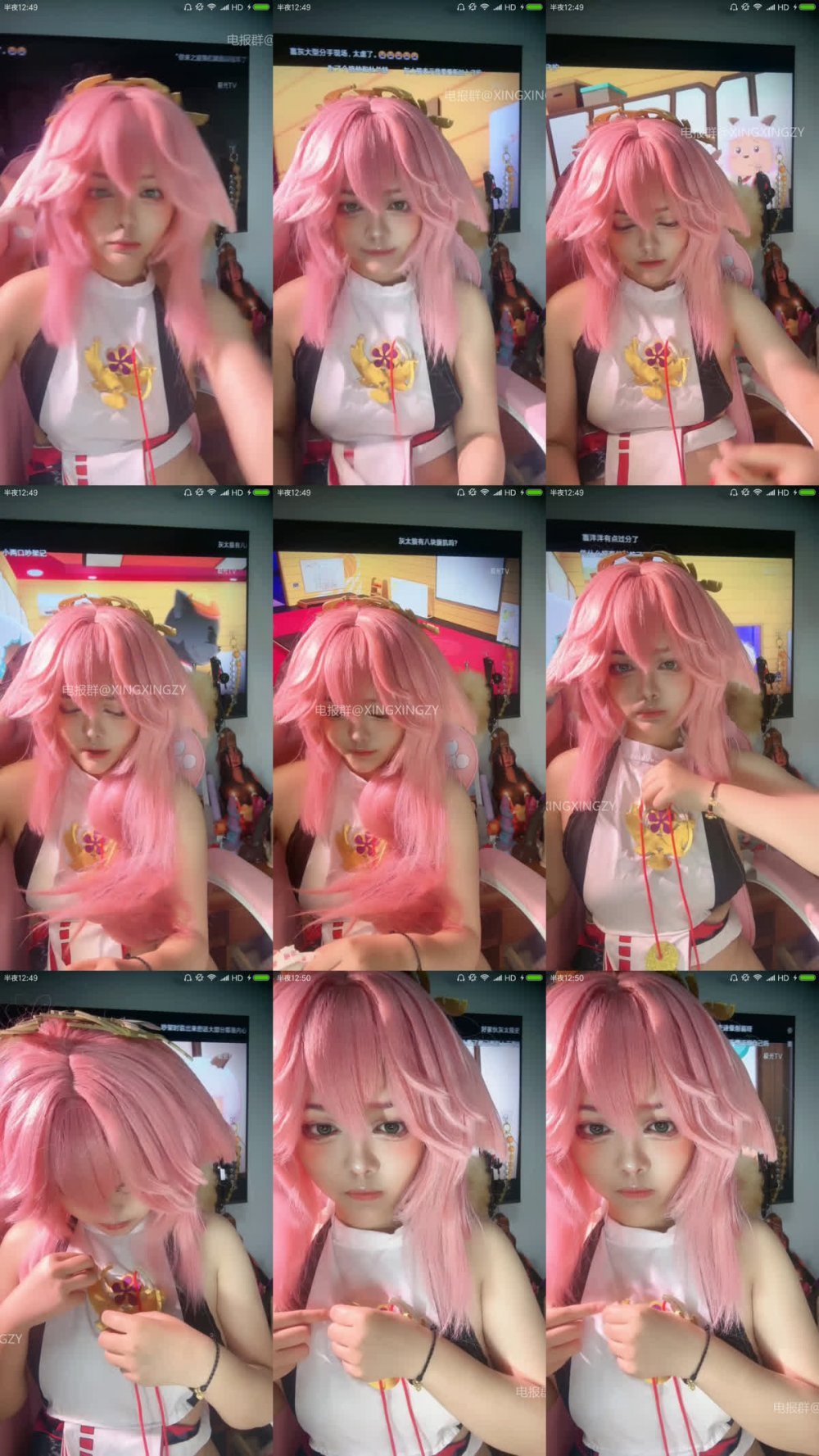 ♦️ 二次元coser回歸【溫卿】強制深喉口交 被金主無套輸出 乳夾夾乳頭 02（5V）