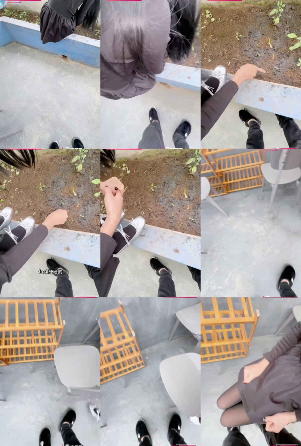 ✅ 極品亂倫『小姨子的秘密』小姨子花壇上自慰 戶外樓梯上直接開干 沒日過癮回家繼續操