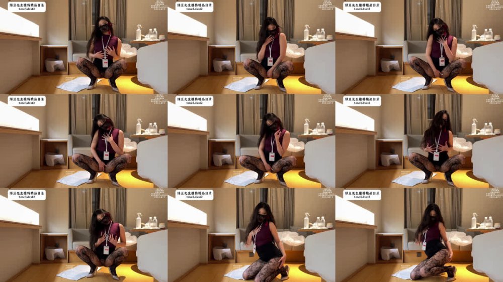 +++ XB-1125 魅惑眼神妖嬈身段黑漁網各種姿勢安排