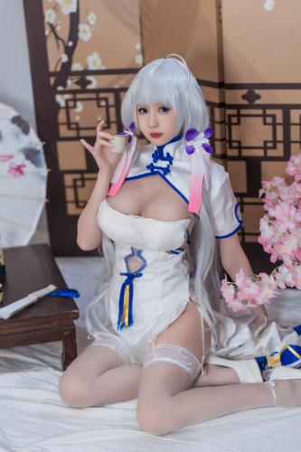 [Cosplay] 西园寺南歌 碧蓝航线-光辉旗袍 [24P-139MB]