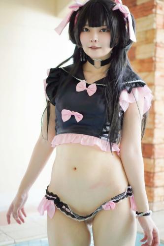 [Cosplay] [Tsunarin Kaihatsu Team] Natsume Tsunari 夏目つなり – 騙されイメージビデオ出演！ふゆコス過激着エロ潮吹きオマ○コはオフレコ…？もう一回アイドルやりたい…！♡