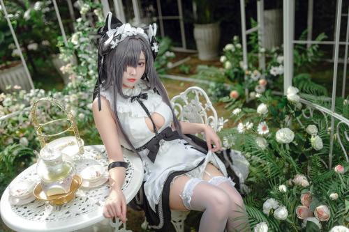 [Cosplay] 宮本桜 奥古斯特女仆装 [20P-252MB]
