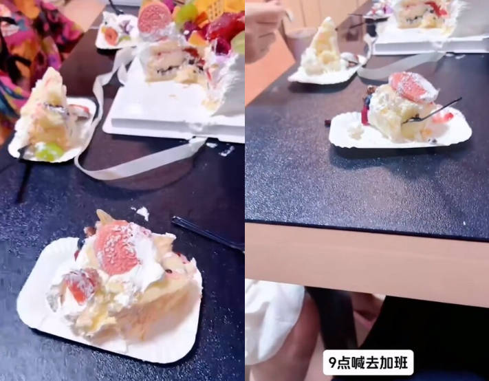 女兒過生日 老婆臨時加班剛走 女兒吃上了奶油肉棒 按在桌上抽插 屁股小穴混合奶油精液