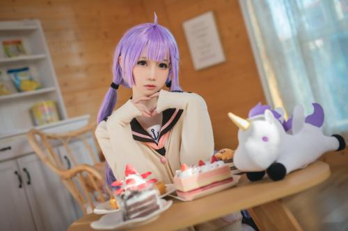 [Cosplay] 焖焖碳 独角兽JK制服 [21P-51MB]