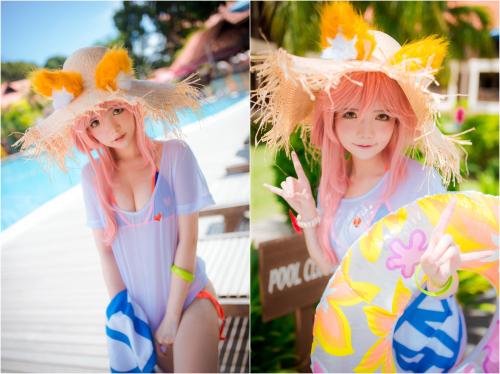 [Cosplay] Miu 只 – Tamamo Summer