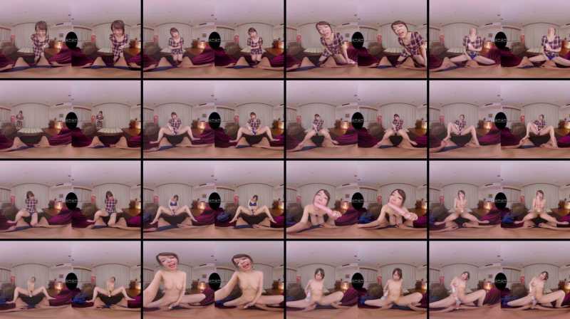 +++ [VR] MOHV-009 小人化無し×長尺 イクとこ見てて相互オナニーで興奮絶頂20回以上イキ セックス 永峰みずき