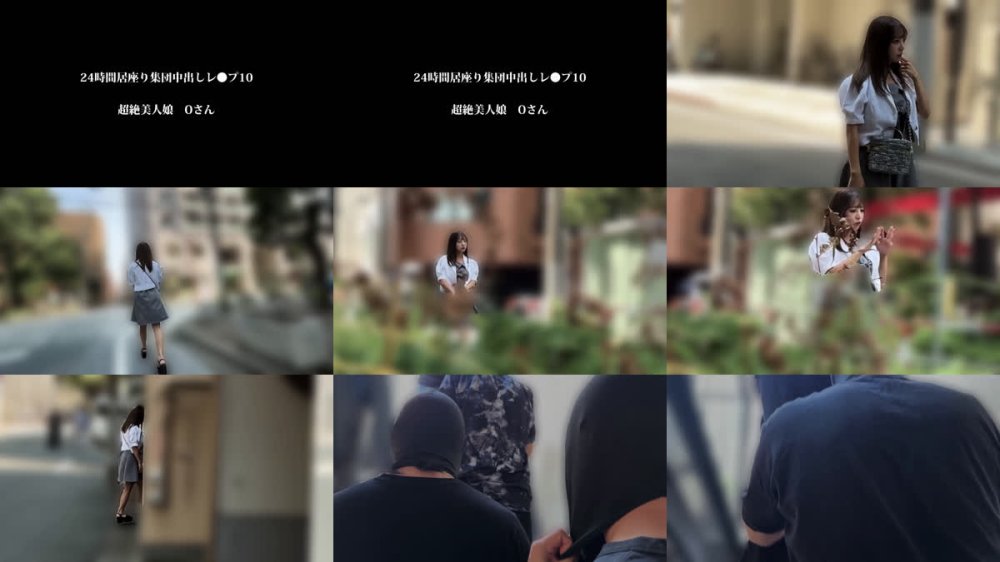 +++ [FHD] BONY-173 24時間居座り集団中出しレ●プ10 超絶美人娘 Oさん