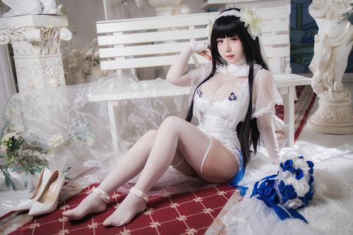 [Cosplay] 末夜787 95式婚纱 [34P-634MB]