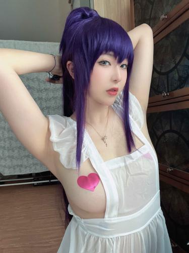 [Cosplay] 小容仔咕咕咕w 毒岛学姐围裙 [42P-621MB]