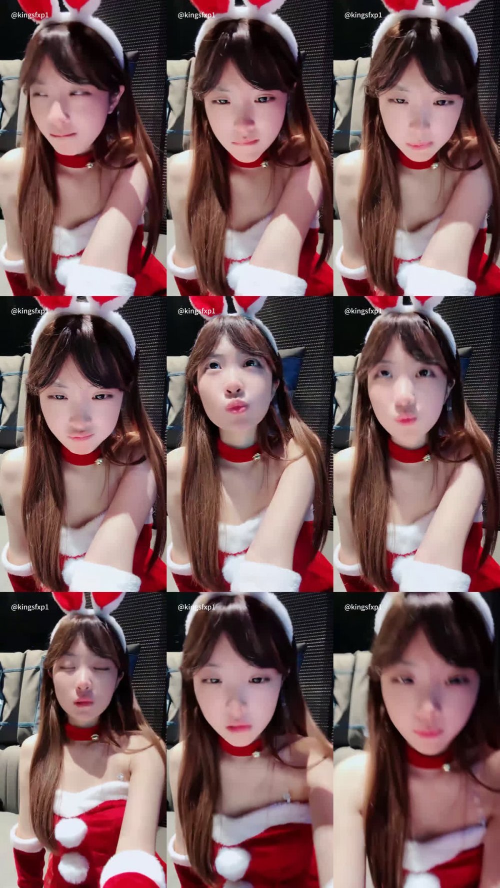 12月25日耶誕節最新流出 極品身材嫩妹身穿聖誕服和男友在KTV裡瘋狂做愛啪啪 大屌無情抽插