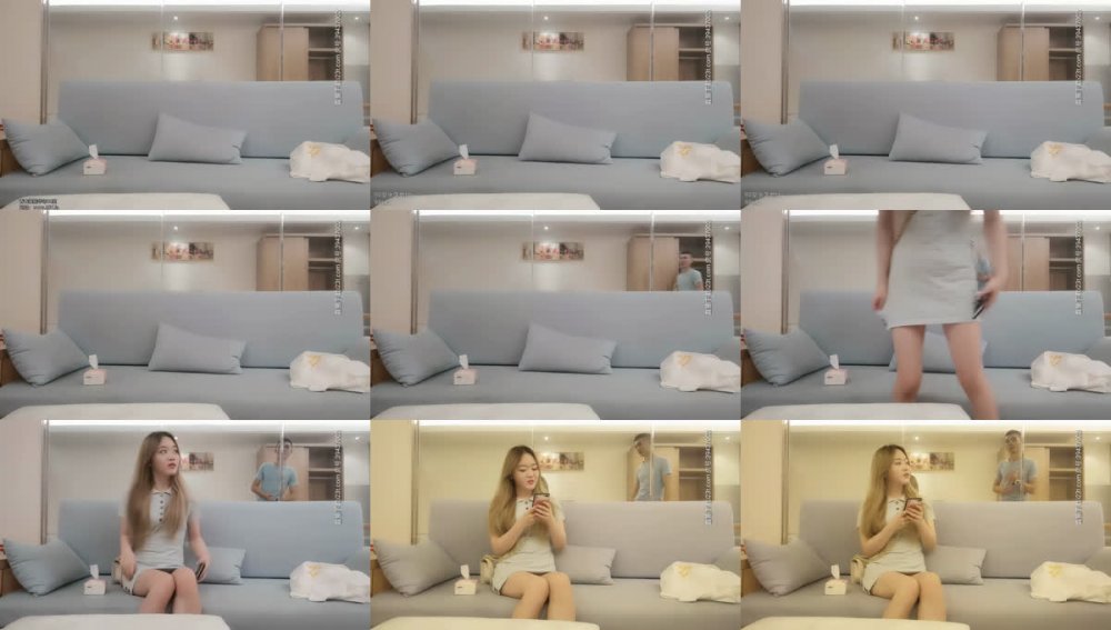 【AI增強】2020-08-08【千人斬探花】約了個長相甜美萌妹子，鏡頭前口交摸逼沙發上側入猛操